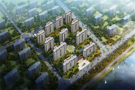 园博御园3室2厅1卫带车库分期毛坯房带车库